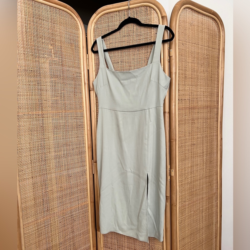 Aritzia Babaton green dress